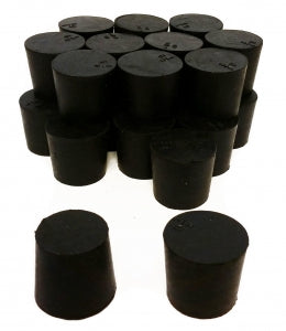 GSC International Solid Top Rubber Stoppers - STOPPER RUBBER, SIZE 5.5 - RS-5.5