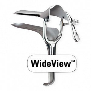 Gynex WideView Graves Speculum - Graves Wide View Speculum, Large, Stainless Steel, 125 mm - 2545