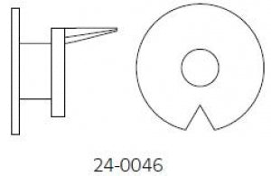 Circon / Gyrus ACMI Paparella-Type Type 2 Ventilation Tubes - Paparella-Type Ventilation Tube, Silicone, 0.040" - 240044