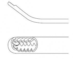 Circon / Gyrus ACMI 40° Curved Blades - Diego Irrigating Curved Blade, 40° - 70138008