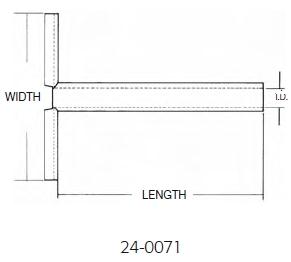 Richards T-Tubes by Circon / Gyrus ACMI