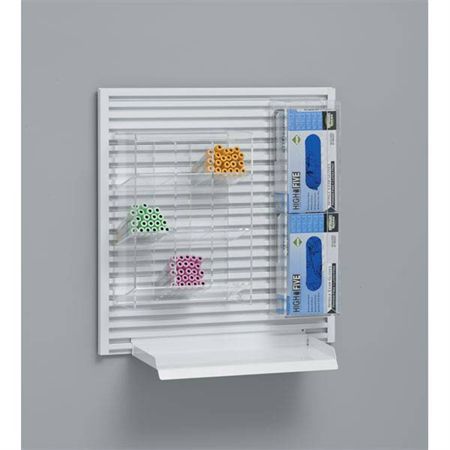 Acrylic Dispenser with Hanger Acrylic Tube Rack - 12"W x 5.5"D x 16"H