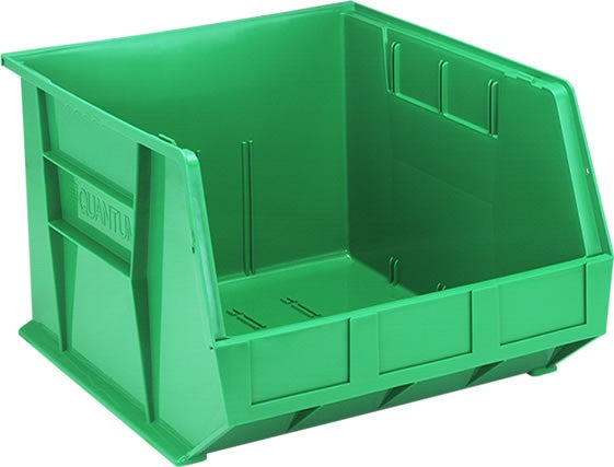 Hang and Stack Bin, 5-3/8" x 4-1/8" x 3", Green