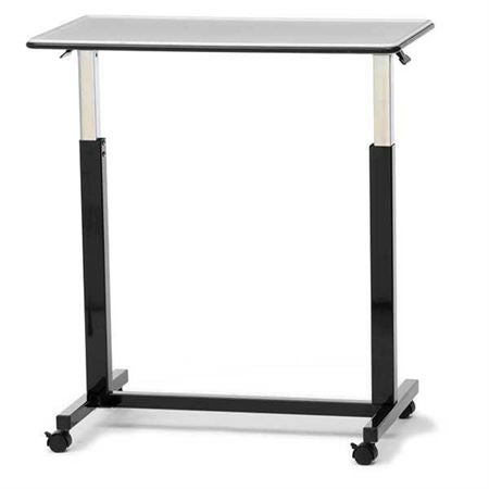 Over Bed Table H-Base - 32"W x 18"D - 100lb weight capacity