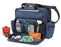 Hopkins Medical Original Home Health Shoulder Bags - Shoulder Bag with 4 Zippered Compartments, Navy - 530650