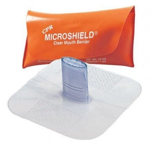 Hopkins Medical CPR Microshield - Disposable Microshield CPR Pocket Mask - 557150