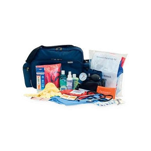 Hopkins Medical Clinician Starter Kits - Clinician Starter Kit with Thermometer and Bag, Navy - 712810-NV