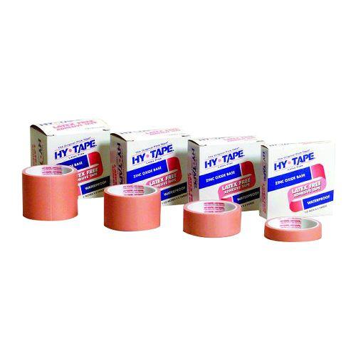 Hy-Tape International Zinc Oxide Pink Tape Hy-Tape International - Pink Waterproof Zinc-Oxide Tape, 3" x 5 yd. - 130BLF