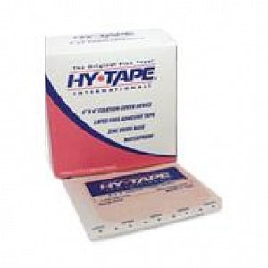 Hy-Tape International Zinc Oxide Pink Tape Hy-Tape International - HY-TAPE, 4"X4", ADHESIVE, PATCHES - HT44