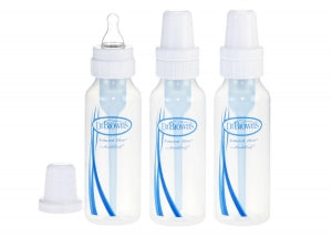 Bottles by Handi-Craft Dr. Brown's Natural Flow Original Ba - Dr. Brown's Natural Flow Baby Bottle, 8 oz. - 280-P3