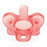 Dr. Brown One-Piece Silicone Pacifier - One-Piece Silicone Pacifiers, Stage 1, 0-6 Months, Pink - PS11350-MED