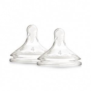 Hand-Craft Dr. Brown's Level 4 Wide-Neck Bottle Nipples - Dr. Brown Wide Neck Nipple, Level 4 - WN4201-P3