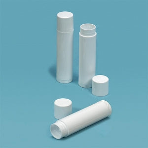 Healthcare Logistics Empty Lip Balm Tubes - Empty Lip Balm Tube with Cap - 10764