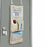 Health Care Logistics Isolation 15.25" x 37" Door Caddy - Isolation Door Caddy, HCK - 10978