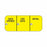 Healthcare Logistic Medication Labels - Medication Labels, Date Opened, Yellow with Black Print - 17638