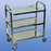 Healthcare Logistics Economy Stainless Steel Cart - CART, STAINLESS, ECONOMY, 29.5X15.75X35.25 - 17827