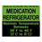 Health Care Logistics Health Care Logistics Medication Refrigerator Magnets - Medication Refrigerator Magnet, 3-5/8" x 3" - 2392