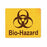 Health Care Logistics Fluorescent Orange Biohazard Labels - LABEL, BIO-HAZARD, ORANGE, 3.5"WX3"H - 2460