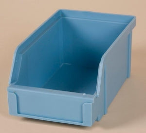 Health Care Logistics Friendly Bin - Friendly Bin, Plastic, Blue, 4" x 3" x 7" - 5330B