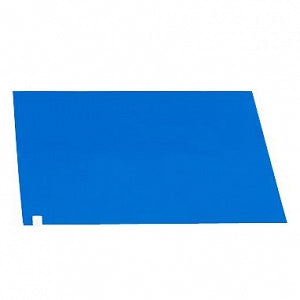 Healthcare Logistics Tacky Mats - Tacky Mat, 24" x 34", Blue, 30 Sheets / Each - 5603-01