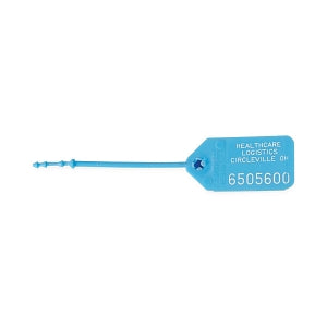 Health Care Logistics Pull-Tight Seals - Pull-Tight Seals, Consecutively Numbered, 9" with 7" Tail, Blue - 7816