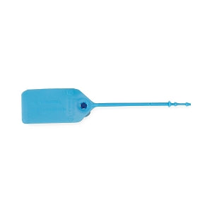 Health Care Logistics Pull-Tight Seals - Pull-Tight Seals, Unnumbered, 9" with 7" Tail, Blue - 7827