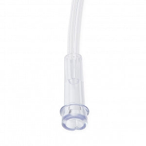 Medline Disposable Oxygen Masks with Standard Connector - Adult Venturi Mask with Nose Clip, Color Diluters, 7' Tubing and Standard Connectors - GC8029B