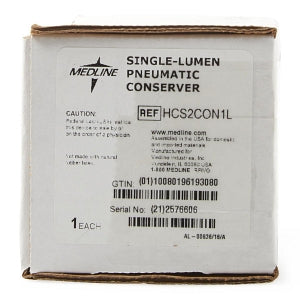 Medline EconO2mizer II Single-Lumen Conserver - Single Lumen Pneumatic Conserver, Lightweight - HCS2CON1L