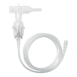 Medline Medline Reusable Handheld Nebulizer Kits - Reusable Nebulizer Kit with Standard Connection, Tee Mouthpiece, 7' Tube - HCS4482R