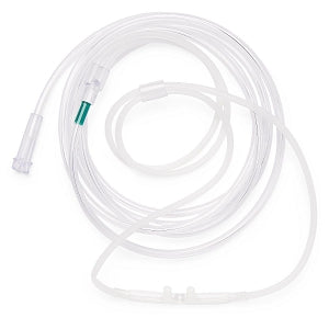 Medline High-Flow SuperSoft Cannulas with Standard Connectors - SuperSoft High-Flow Oxygen Cannula, Standard Connector and 7' Tubing, Adult - HCS4514HF