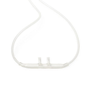 Medline High-Flow SuperSoft Cannulas with Standard Connectors - SuperSoft High-Flow Oxygen Cannula, Standard Connector and 14' Tubing, Adult - HCS4516HFG