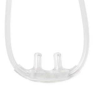 Medline Soft-Touch Oxygen Cannulas with Standard Connector - Pediatric Soft-Touch Nasal Cannula with 7' Tubing and Standard Connectors - HCS4518