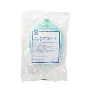 Medline SuperSoft CO2 Cannulas - SuperSoft CO2 Sampling Cannula, 7' O2 Tubing, 7' CO2 Tubing, Male, Standard - HCS4571S