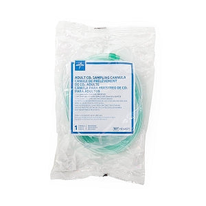 Medline CO2 Sampling Cannulas - CO2 Sampling Cannula, 7' O2 Tubing, 7' CO2 Tubing, Adult, Standard - HCS4572