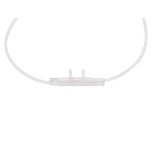 Medline MicroFilter CO2 Sampling and O2 Delivery Cannulas - MicroFilter CO2 Cannula, Adult, 14', Nasal - HCS4614MN