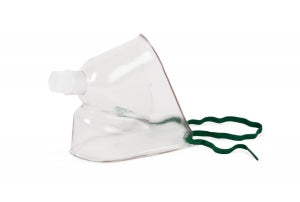 Medline Elongated Adult Aerosol Face Tent Mask - Aerosol Face Tent Mask with 22 mm Connector, Adult - HCS4632