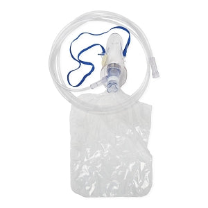 Medline Pediatric Disposable Oxygen Masks with Standard Connector - Disposable Pediatric Partial Non-Rebreather Oxygen Mask with 7' Tubing, Standard Connector - HCS4642B