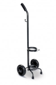 Medline D and E Cylinder Rolling Cart - Cylinder Cart, for D / E Canisters, Oxygen - HCS53006