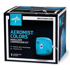 Medline Aeromist Color Nebulizer Compressors - Aeromist Nebulizer Compressor, Blue, Compact - HCS70004BL