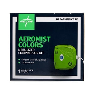 Medline Aeromist Color Nebulizer Compressors - Aeromist Nebulizer Compressor, Green - HCS70004G