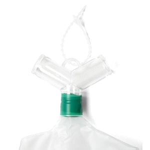 Medline Aerosol Drainage System - Aerosol Drainage Bag with Hanger, Y Adapter - HCS974Y