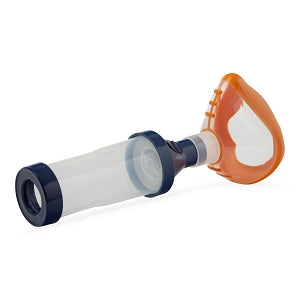 Medline MDI Spacers - Rigid Anti-Static MDI Spacer with Infant-Sized Mask, Individually Sealed - BR112-10