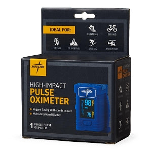 Medline High-Impact Finger Pulse Oximeter - High-Impact Fingertip Pulse Oximeter - HCSFSATSPORT