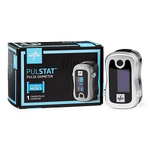 Medline pulSTAT Finger Pulse Oximeter - pulSTAT Fingertip Pulse Oximeter with Multi-Directional Display - HCSM70D