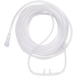 Medline High-Flow SuperSoft Cannulas with Standard Connectors - SuperSoft High-Flow Oxygen Cannula, Standard Connector and 14' Tubing, Adult - HCSS4516HF