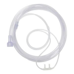 Medline Soft-Touch Oxygen Cannulas with Universal Connectors - Adult Soft-Touch Nasal Cannula with 4' Tubing and Universal Connectors - HCSU4504B