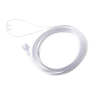 Medline SuperSoft Oxygen Cannulas with Universal Connector - SuperSoft Oxygen Cannula, Universal Connector and 4' Tubing, Adult - HCSU4504S