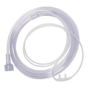 Medline Soft-Touch Oxygen Cannulas with Universal Connectors - Infant Soft-Touch Nasal Cannula with 7' Tubing and Universal Connectors - HCSU4517