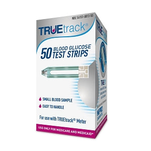 Trividia TRUEtrack Blood Glucose System - TrueTrack Blood Glucose Test Strips, 50/Bx - A3H01-84