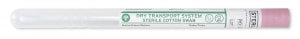 Hardwood Products Cotton Tip with Handle in Dry Transport Tube - SWAB, COTTON TIP, DRY TUBE, PS, 6", ST, 500/CS - 25-806 1PC BT